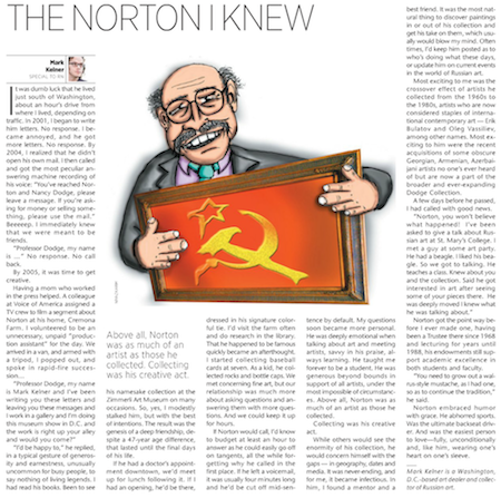 The Norton I Knew